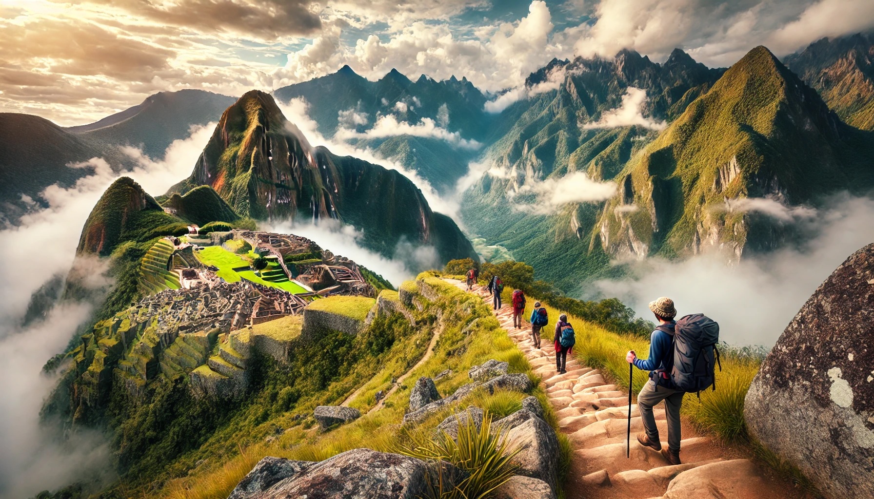 hiking the inca trail to machu picchu